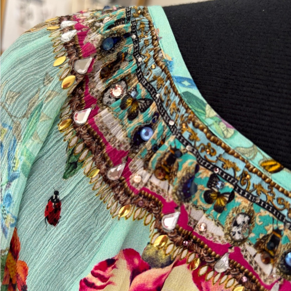 Camilla Multicolor Floral Dress - Picture 8 of 11